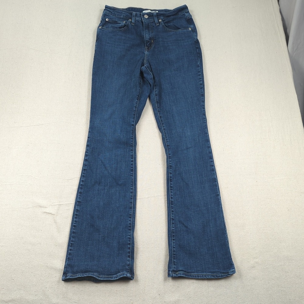 Levis Jeans Womens 30 Blue 725 High Rise Boot Cut Stretch Light Wash Western